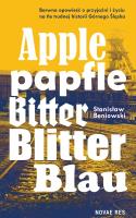 Okładka książki Apple papfle Bitter Blitter Blau
