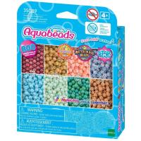 Aquabeads Zestaw uzupełniający akwarelowe koraliki. Wydawca: Epoch. SmakLiter.pl Opakowanie Aquabeads Zestaw uzupełniający akwarelowe koraliki