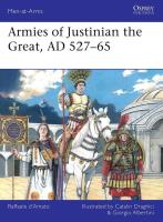 Okładka książki Armies of Justinian the Great, AD 527-65