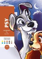 Okładka książki Art Therapy. Disney Psy. Kolorowanka antystresowa
