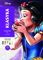 Art therapy. Kolorowanka antystresowa. Disney. Klasyka. Zagadkowe rysunki. Autor: William Bal, Edouard Vauthey, Jérémy Mariez, Laetitia Sala. SmakLiter.pl Okładka książki Art therapy. Kolorowanka antystresowa. Disney. Klasyka. Zagadkowe rysunki