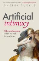 Okładka książki Artificial Intimacy