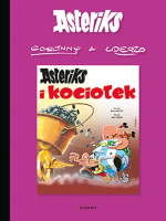Asteriks i kociołek. Autor: René Goscinny, Albert Uderzo. SmakLiter.pl Okładka książki Asteriks i kociołek
