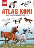 Atlas Koni. Rasy i ich charakterystyka. Autor: Olga Gajda. SmakLiter.pl Okładka książki Atlas Koni. Rasy i ich charakterystyka