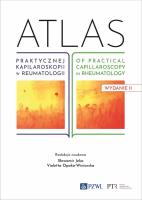 Atlas praktycznej kapilaroskopii w reumatologii. Atlas of practical capillaroscopy in rheumatology. Autor: Sławomir Jeka, Opoka-Winiarska Violetta. SmakLiter.pl Okładka książki Atlas praktycznej kapilaroskopii w reumatologii. Atlas of practical capillaroscopy in rheumatology