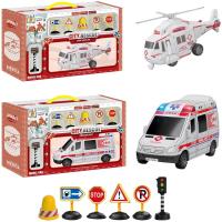 Opakowanie Auto ambulans/helikopter ze znakami MIX