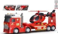 Opakowanie Auto laweta + helikopter Straż pożarna 55x12x20cm