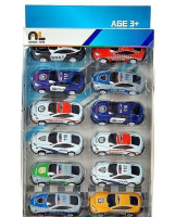 Opakowanie Auto metalowe 12szt