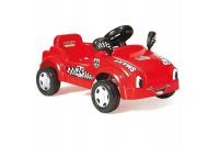 Auto na pedały czerwone. Wydawca: Dolu. SmakLiter.pl Opakowanie Auto na pedały czerwone