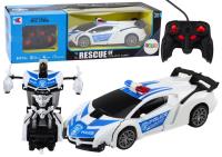 Opakowanie Auto-Robot R/C 2w1 transformacja Policja