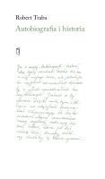 Autobiografia i historia. Autor: Traba Robert. SmakLiter.pl Okładka książki Autobiografia i historia
