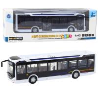 Opakowanie Autobus metalowy miejski światło i dżwięk 1:42