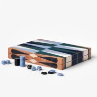 Backgammon lakierowany. Wydawca: Printworks. SmakLiter.pl Opakowanie Backgammon lakierowany