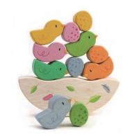 Opakowanie Balansujące małe ptaszki drewniane