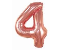 Opakowanie Balon foliowy 4 candy pink 85cm