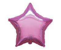 Opakowanie Balon foliowy 46cm Gwiazda różowa