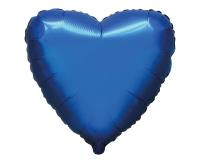 Opakowanie Balon foliowy 46cm Serce satynowy czarny