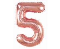 Opakowanie Balon foliowy 5 candy pink 85cm