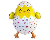 Opakowanie Balon foliowy 61cm Wesoły Kurczak