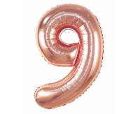 Opakowanie Balon foliowy 9 candy pink 85cm