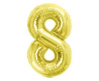 Opakowanie Balon foliowy B&C 8 Light gold 85cm