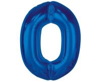 Opakowanie Balon foliowy B&C Cyfra 0 niebieska 92cm