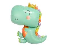 Opakowanie Balon foliowy Dino niebieski 47x64cm