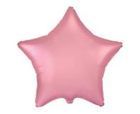 Opakowanie Balon foliowy Gwiazda jasnoróżowy 45cm