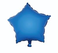 Opakowanie Balon foliowy Gwiazda niebieska 45cm
