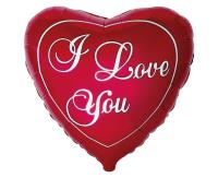Opakowanie Balon foliowy I Love You 45cm