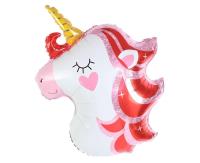 Opakowanie Balon foliowy Jednorożec rozmarzony 64x47cm