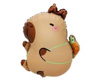 Opakowanie Balon foliowy Kapibara z żółwikiem 44x38cm