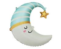 Opakowanie Balon foliowy Księżyc 56x68cm