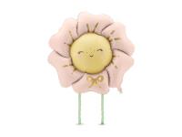 Balon foliowy Kwiatek różowy 104x104cm. Wydawca: PartyDeco. SmakLiter.pl Opakowanie Balon foliowy Kwiatek różowy 104x104cm