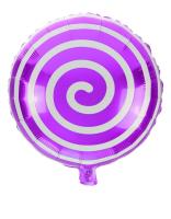 Balon foliowy lizak fioletowy. Wydawca: ARPEX. SmakLiter.pl Opakowanie Balon foliowy lizak fioletowy