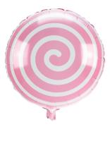 Balon foliowy lizak jasnoróżowy. Wydawca: ARPEX. SmakLiter.pl Opakowanie Balon foliowy lizak jasnoróżowy