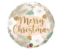 Opakowanie Balon foliowy Merry Christmas 46cm