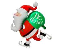 Opakowanie Balon foliowy Mikołaj na łyżwach 64x50cm