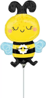Balon foliowy Mini Shape Happy Bee. Wydawca: Anagram. SmakLiter.pl Opakowanie Balon foliowy Mini Shape Happy Bee