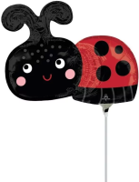 Balon foliowy Mini Shape happy ladybug. Wydawca: Anagram. SmakLiter.pl Opakowanie Balon foliowy Mini Shape happy ladybug