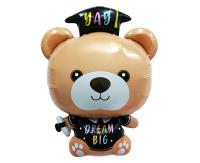 Opakowanie Balon foliowy Miś absolwent 41x53cm