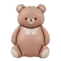 Opakowanie Balon foliowy miś z kokardą