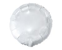 Opakowanie Balon foliowy okrągły biały 46cm 100szt