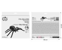 Opakowanie Balon foliowy Pająk czarny stojący 196x156x46cm