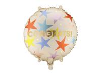 Opakowanie Balon foliowy pastylka Congrats 35x35cm