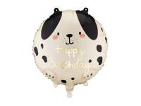 Opakowanie Balon foliowy pastylka Happy Birthday 35x35cm