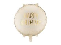 Opakowanie Balon foliowy pastylka Happy Birthday 35x35cm