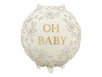 Balon foliowy pastylka Oh Baby 35x35cm. Wydawca: PartyDeco. SmakLiter.pl Opakowanie Balon foliowy pastylka Oh Baby 35x35cm