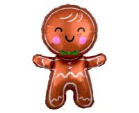 Opakowanie Balon foliowy Piernikowy ludzik 39x54cm