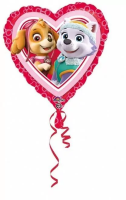 Balon foliowy Psi Patrol Love - Girl 46cm. Wydawca: AMSCAN. SmakLiter.pl Opakowanie Balon foliowy Psi Patrol Love - Girl 46cm